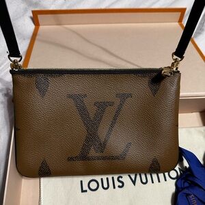 REDUCED!! Louis Vuitton Tan Monogram Crossbody Bag